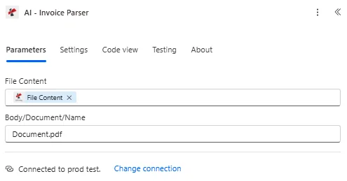 Yapay Zeka Destekli Fatura Ayrıştırıcı Power Automate